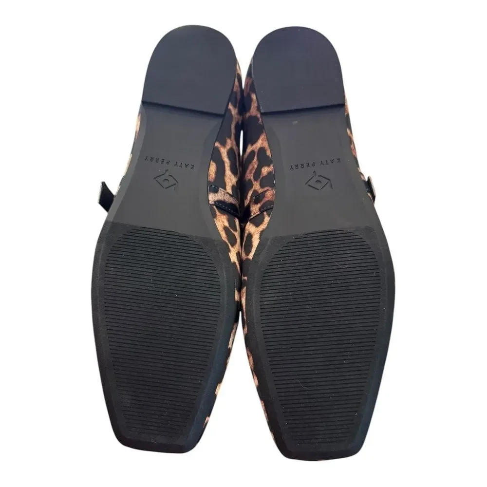 Katy Perry Collections The Evie Leopard Print Women's Mary Jane Shoes 5 - Picture 6 of 6
